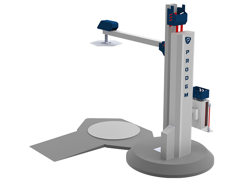 Manual Rotary Table Stretch Wrapping Machine